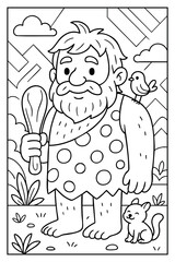 Fun and Easy Coloring Page for Kids