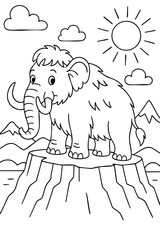 Fun and Easy Coloring Page for Kids