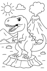 Fun and Easy Coloring Page for Kids