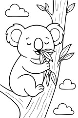 Fun and Easy Coloring Page for Kids