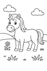 Fun and Easy Coloring Page for Kids