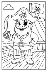 Fun and Easy Coloring Page for Kids