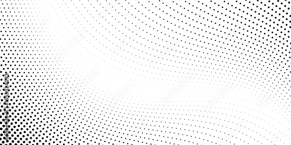 Poster wave 3d. wave of particles. futuristic point wave. design for poster. technology vector background. 