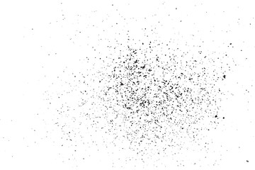 Distress black color grunge texture overlay dirty grain vector