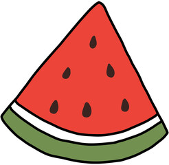 slice of watermelon