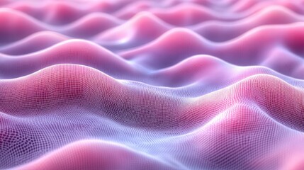 Obraz premium Pink Wave Abstract Background.