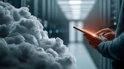 AI and database management technology with cloud server and data center and data science and engineering