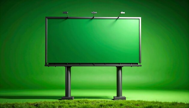 Green Billboard Mockup.