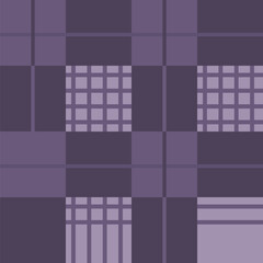 Purple plaid seamless pattern