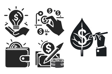 This is a money and wallet icon suitable for use in logo designs for cellphone application icons, storage, electronic money, video effects, t-shirts, clothes, jackets, gaming