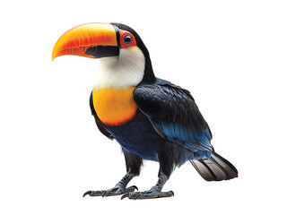 Toucan isolated on transparent background png