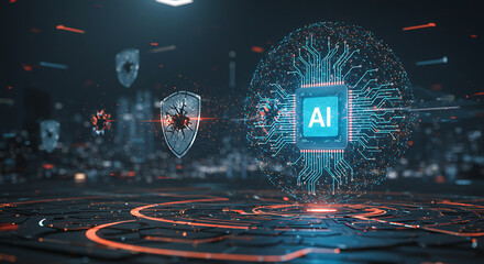 A precision AI-powered cybersecurity system that identifies and neutralizes digital threats in real-time	
