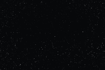 Realistic overlay snowfall snowflake shape frame background