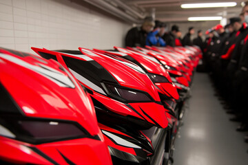 Precision-made transformers in a production facility