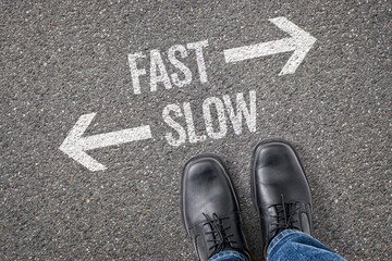 Decision at a crossroad - Fast or Slow