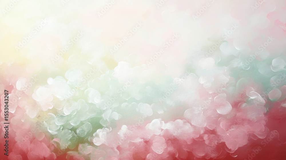 Aufkleber soft and dreamy abstract pastel gradient background with gentle textures for relaxing visual effects