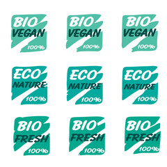 set of discount labels