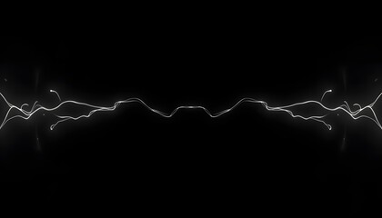 A high contrast, monochrome abstract background featuring three dimensional