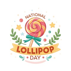 Fototapeta premium National Lollipop Day 