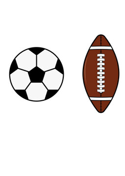football, ragby ball