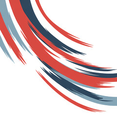 Abstract background with red blue and gray brush strokes on a black backdrop creating a dynamic design