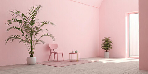 Pastel Pink Room