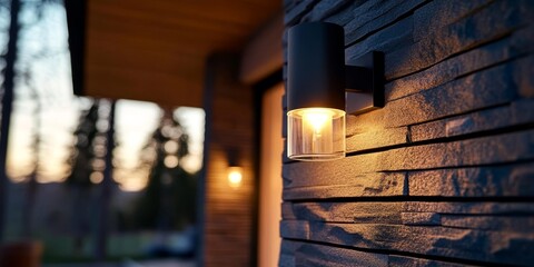 Modern Outdoor Lighting Fixture for Effective Illumination of Walls and Landscapes in Style