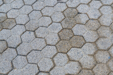gray stone tiles background polyhedral pattern urban design