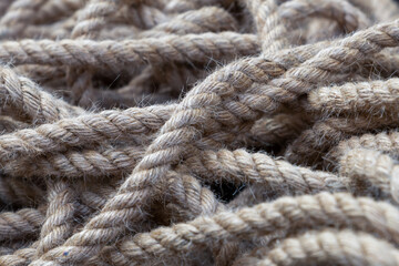 tangled lines rope dark beige background design