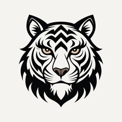 Tiger Head Illustration