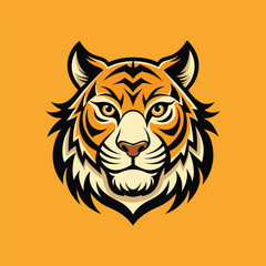 Tiger Head Illustration