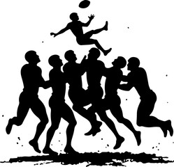 American football, football, players, NFL VECTOR BUNDLE