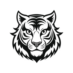 Tiger Head Illustration