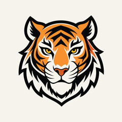 Tiger Head Illustration