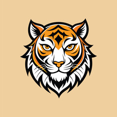 Tiger Head Illustration
