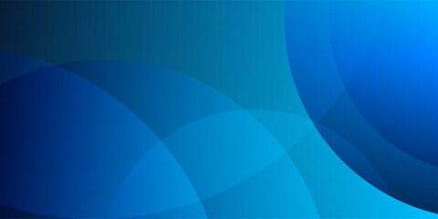 Abstract blue gradient background with curved shapes. Modern, smooth, and minimal design for tech, business, or digital media uses