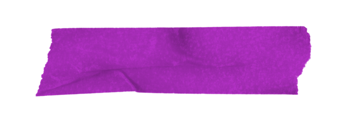 purple sticker paper tape washi tape high quality isolated	