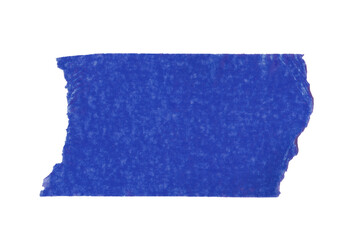 indigo sticker paper tape washi tape high quality isolated	