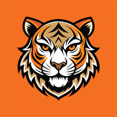 Tiger Head Illustration