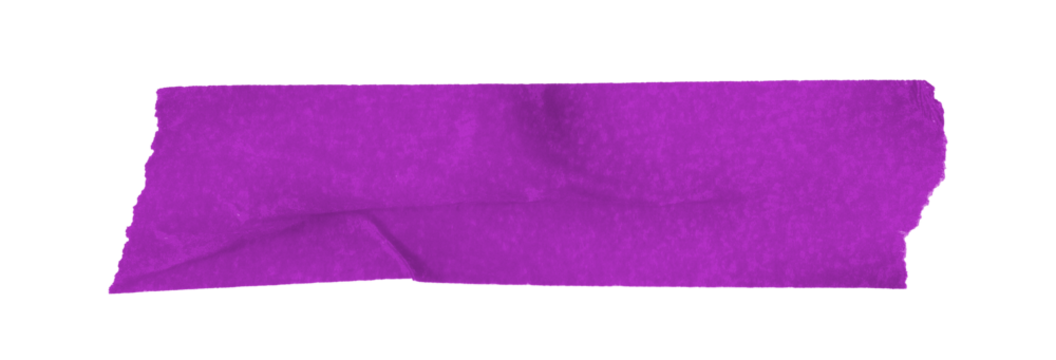 purple sticker paper tape washi tape high quality isolated	
