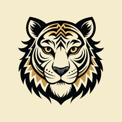 Obraz premium Tiger Head Illustration