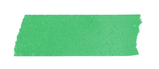 green sticker paper tape washi tape high quality isolated	