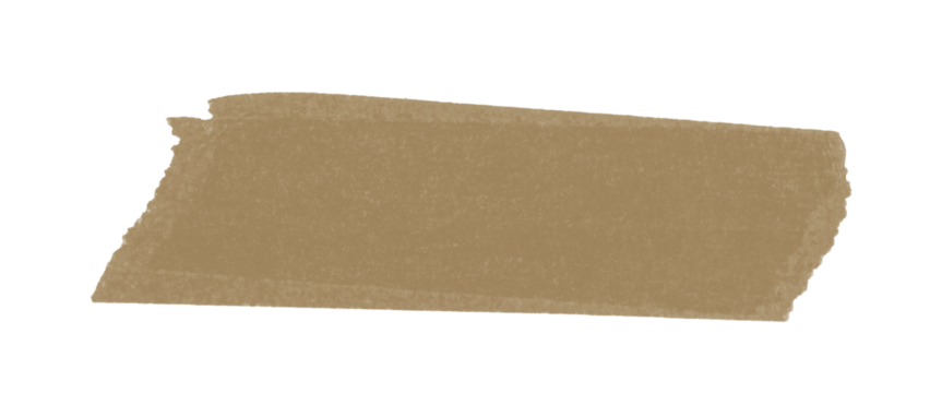 beige sticker paper tape washi tape high quality isolated	