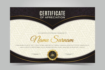 Luxury Certificate Template