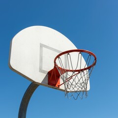 basketball hoop and net