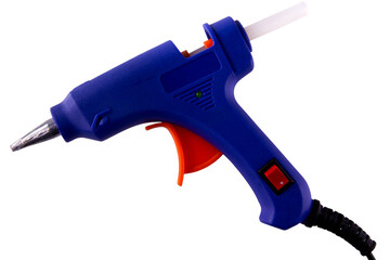 glue gun isolated on transparent, white background. png image