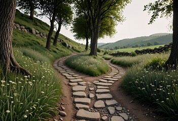Winding Trails – Paths Through Peaceful Nature