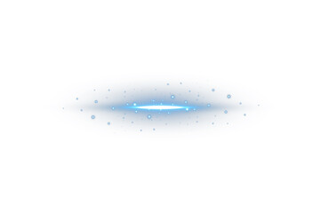 Bright electric blue light beam with shine and flare. Ideal for HUD design, sci-fi projects, glowing effects, video transitions, or digital tech illustrations with motion and energy streaks.