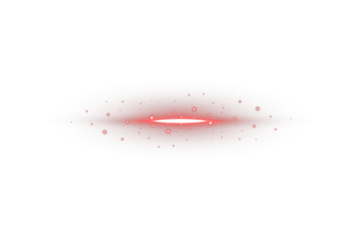 Red neon horizontal line with glowing beam and smooth tube effect. Perfect for sci-fi UI overlays, LED-inspired visuals, high-tech energy streaks, retro synthwave graphics, or futuristic visual assets