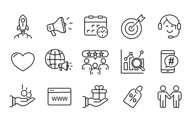 Set up icon for marketing